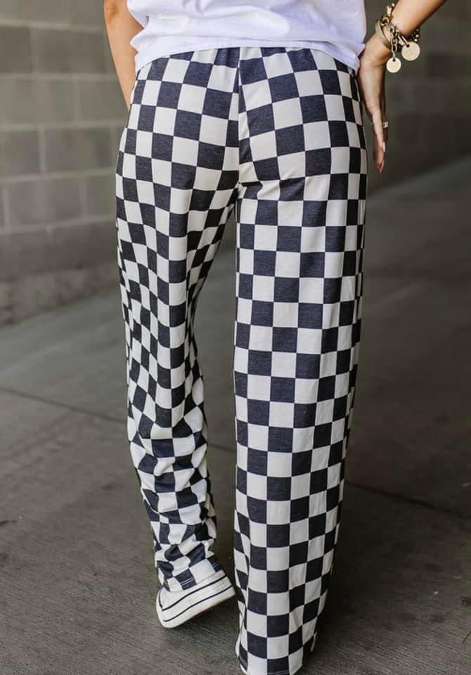 Checkered Pants