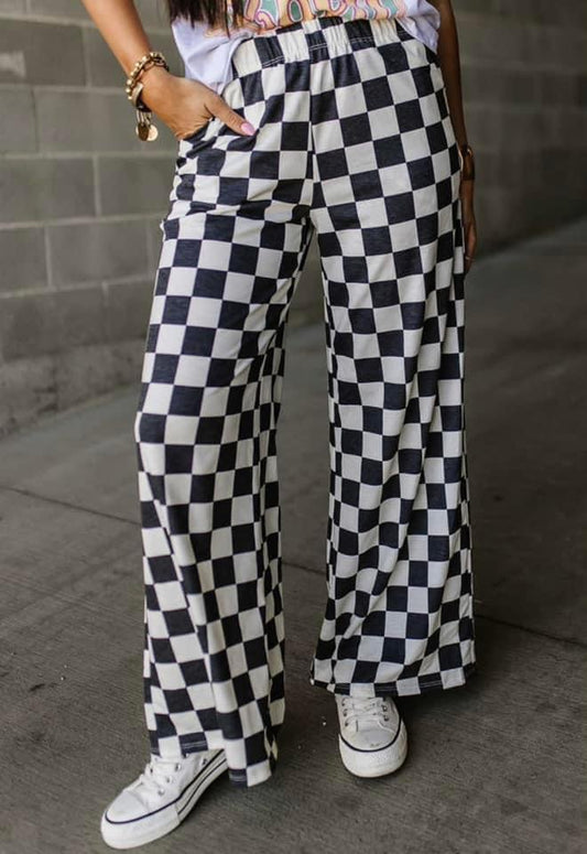 Checkered Pants