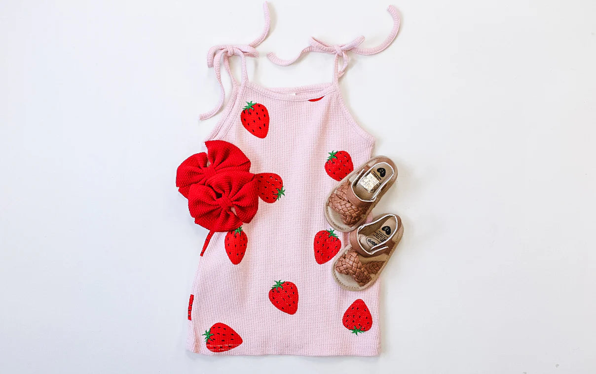 Strawberry Knit Dress